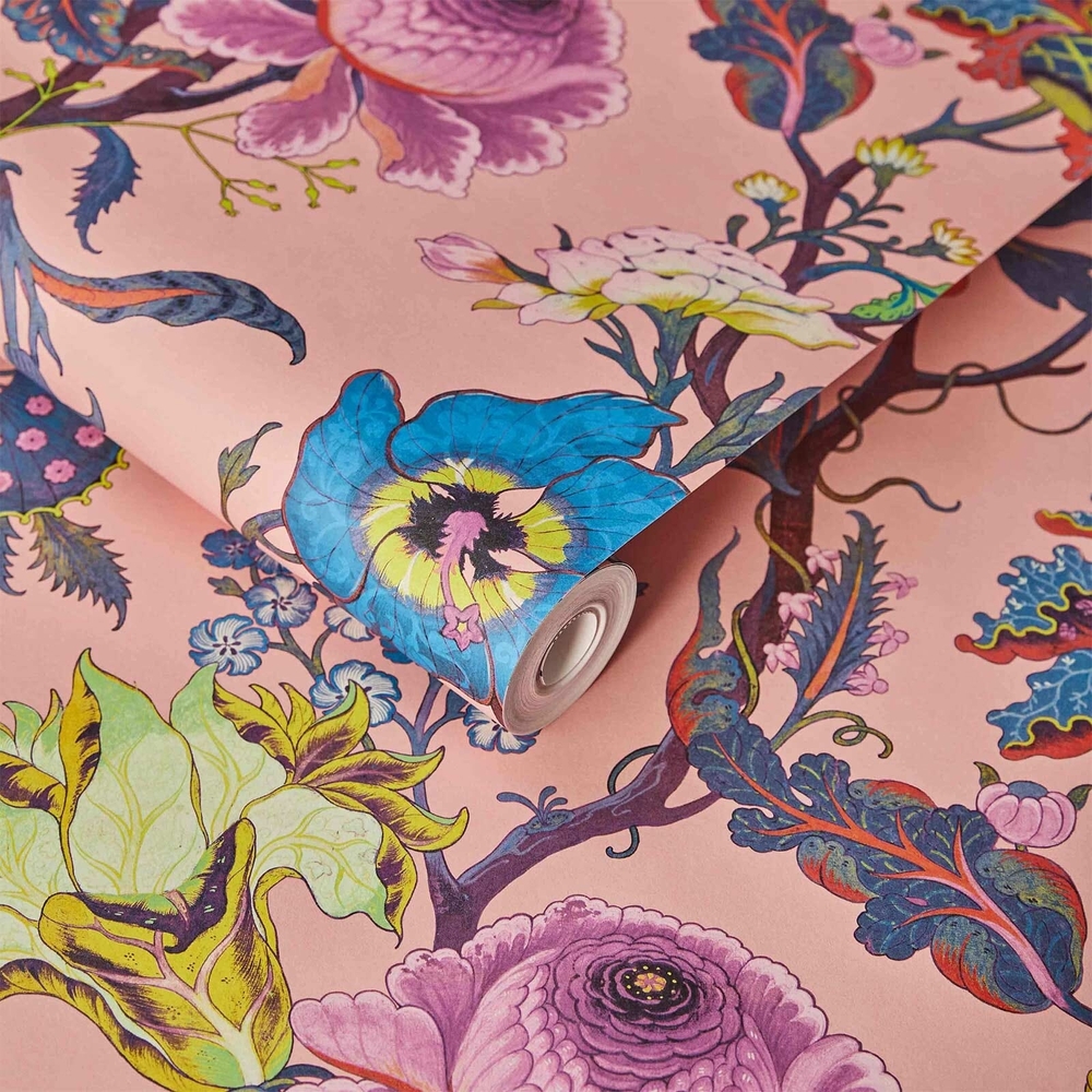 House of Hackney ARTEMIS Wallpaper – Amaranth Pink, from Anthropologie